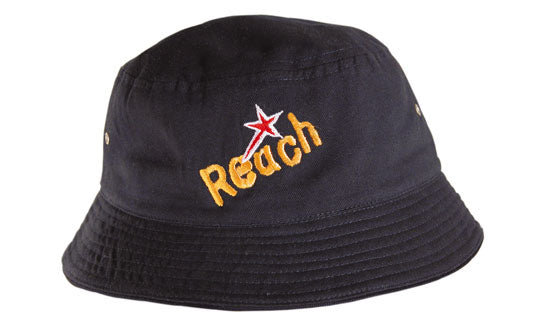 Childs Brushed Sports Twill Bucket Hat 4166
